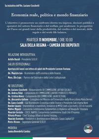 Economia reale, politica e mondo finanziario